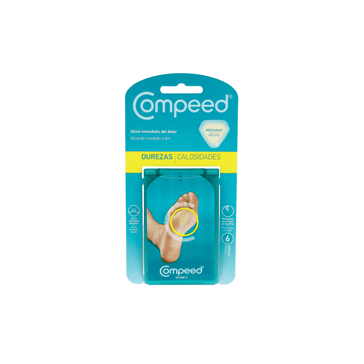 Compeed Durezas Talla Mediana 6 unidades
