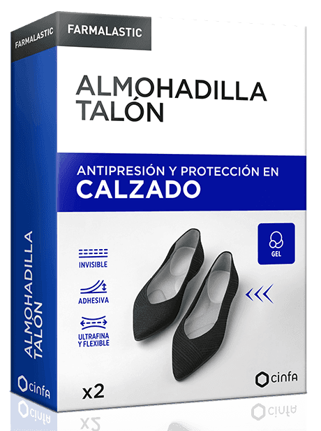Farmalastic Almohadilla para Talón (Silicona)