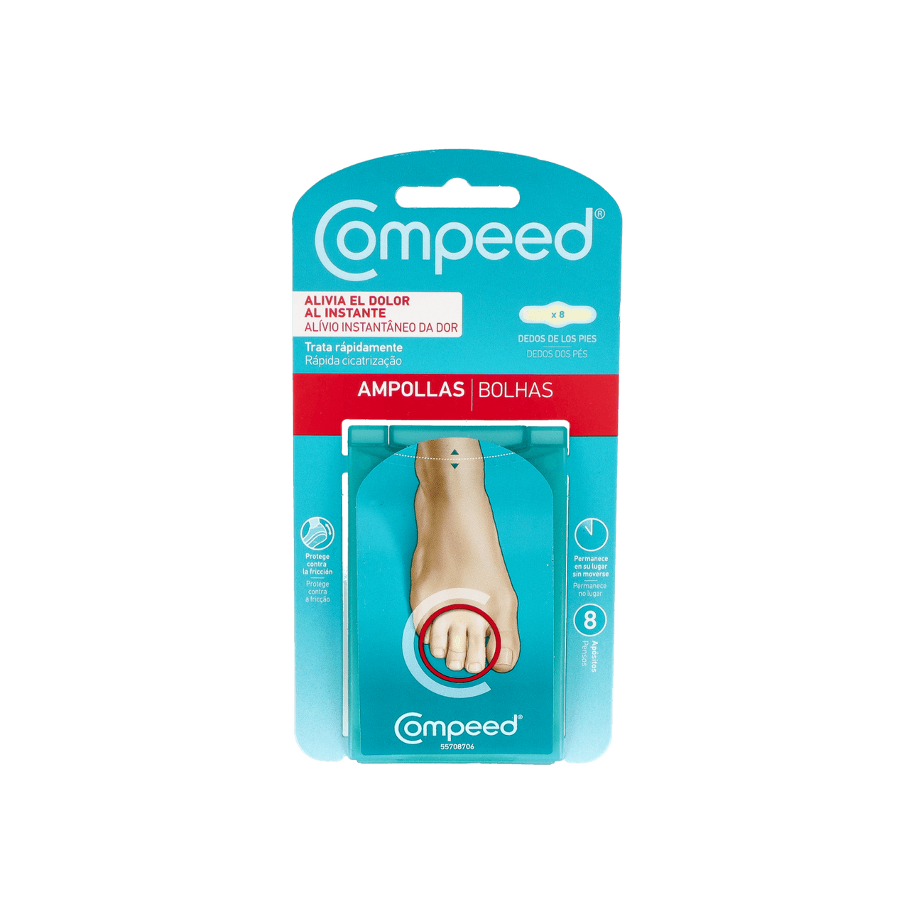 Compeed Ampollas Dedos Pies 8 unidades