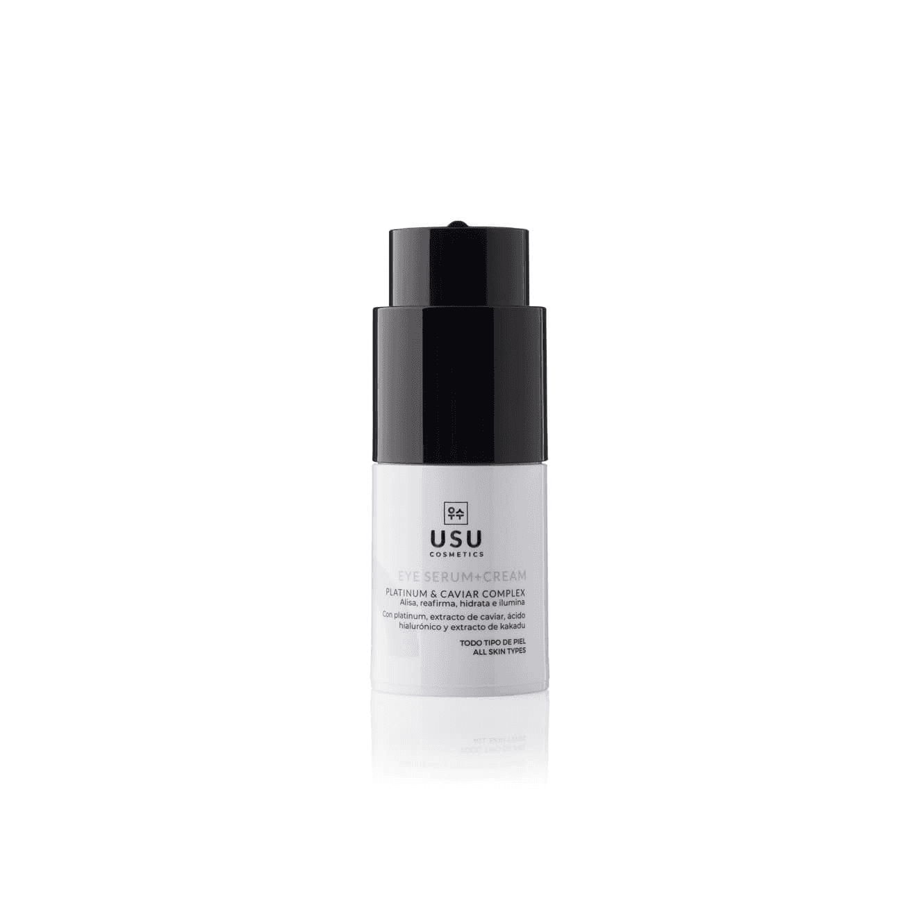 Usu Cosmetics Platinum Eye Serum + Cream 15ml
